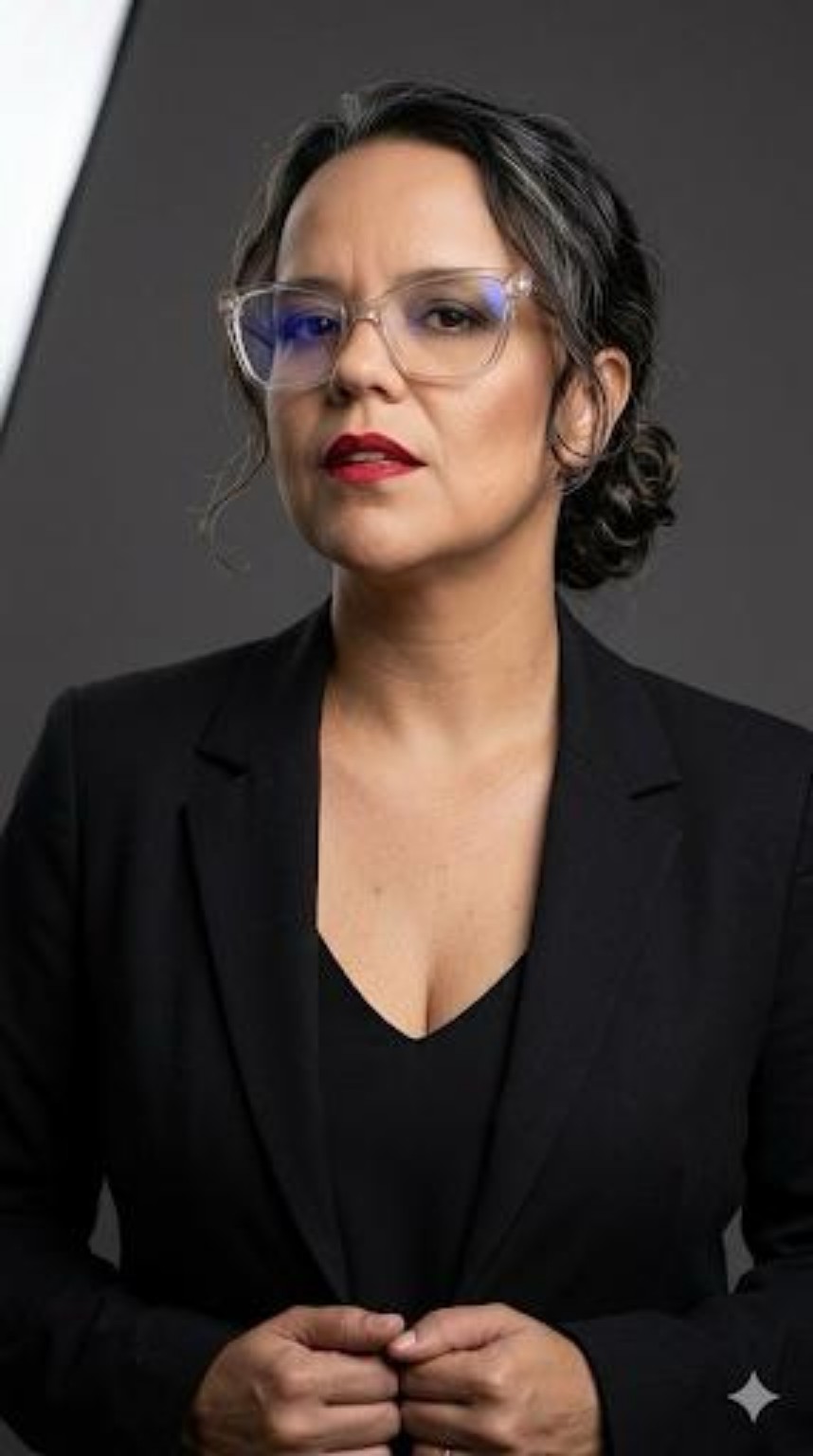 Lilian Hudson em retrato profissional